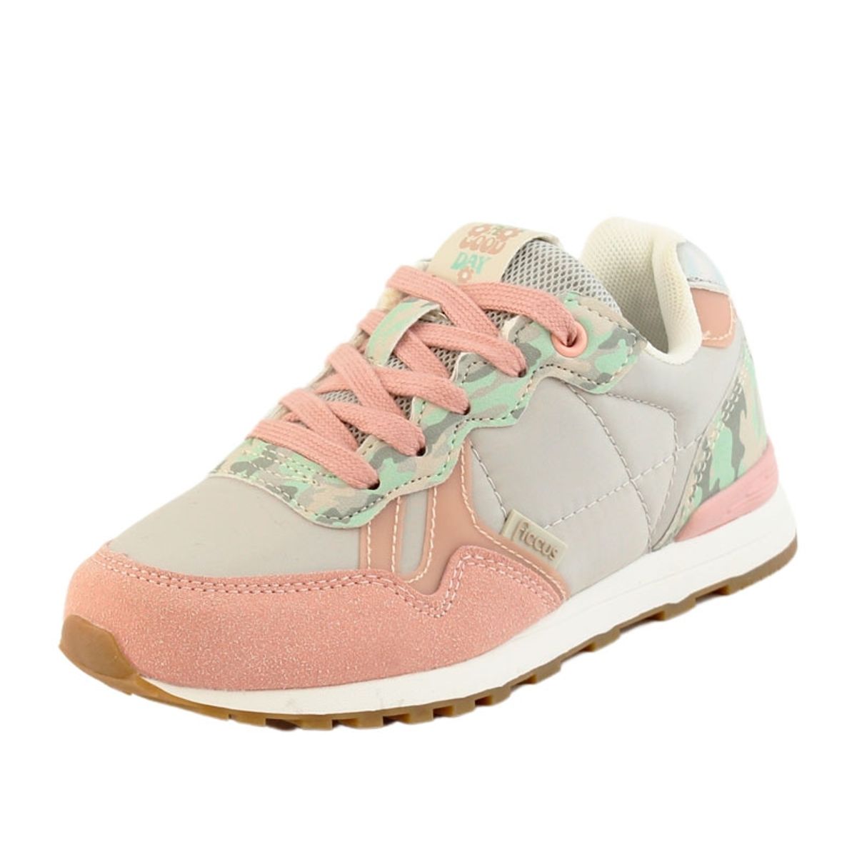 FICCUS - Zapatilla Sport Junior Niña W24 Rosa