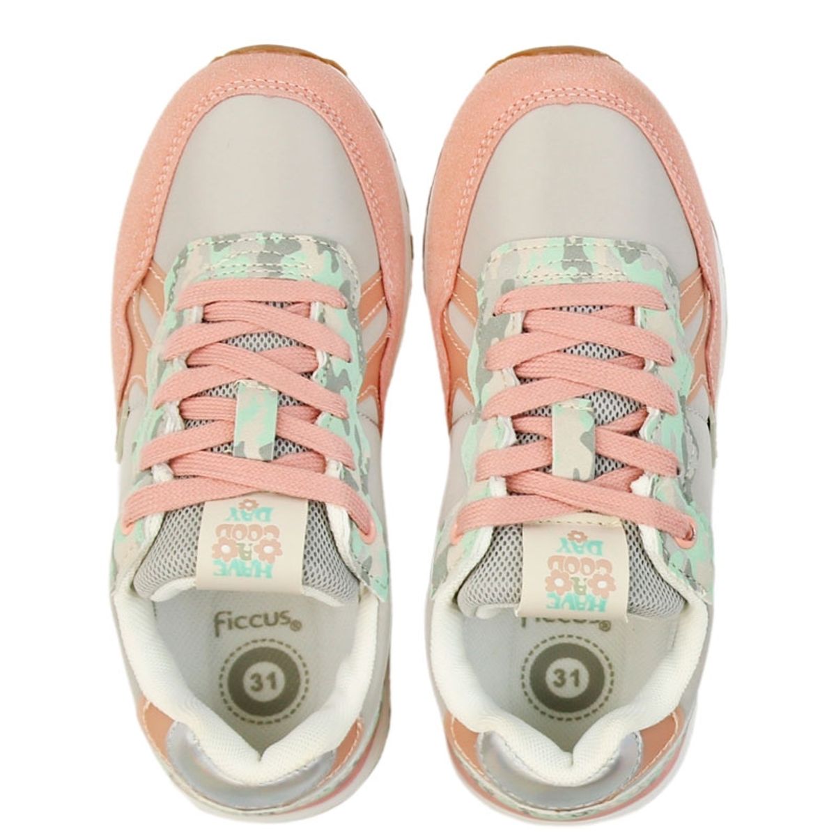 FICCUS - Zapatilla Sport Junior Niña W24 Rosa