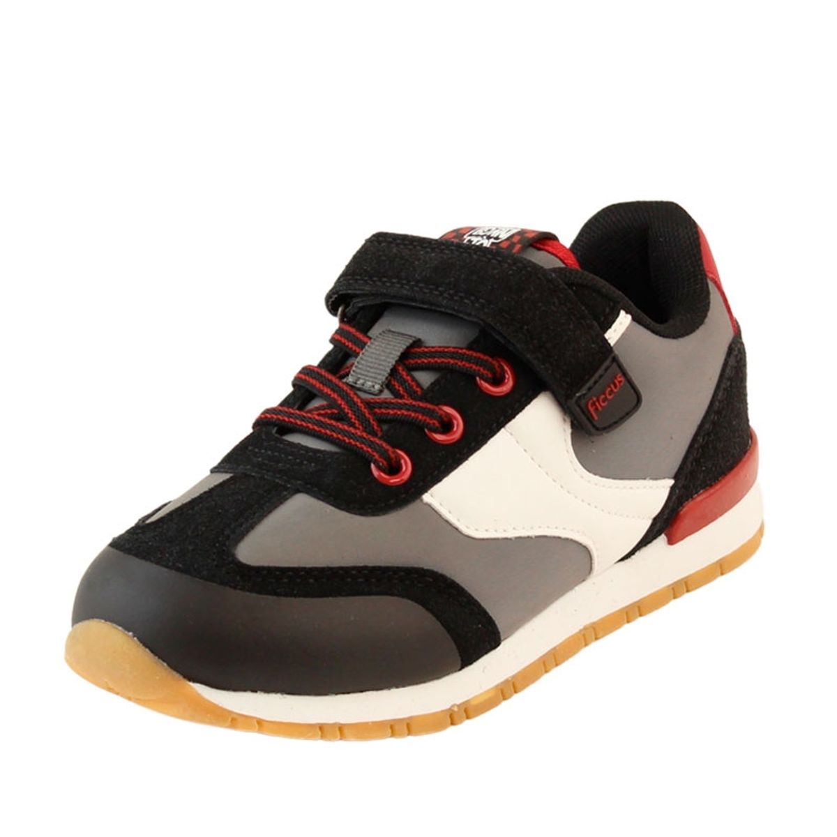 FICCUS - Zapatilla Sport Junior Niño W24 Gris Oscuro