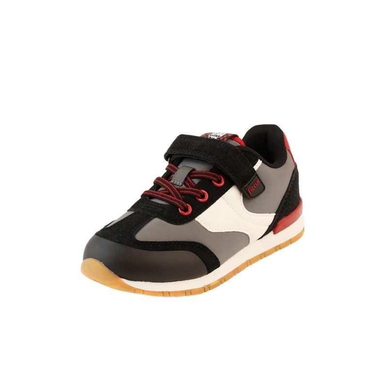 FICCUS - Zapatilla Sport Junior Niño W24 Gris Oscuro