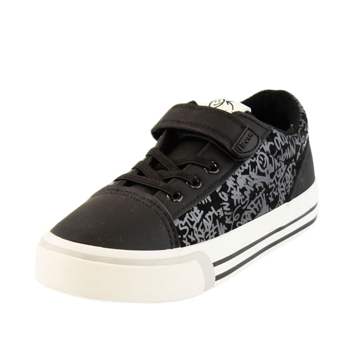 FICCUS - Zapatilla Junior Niño W24 Negro