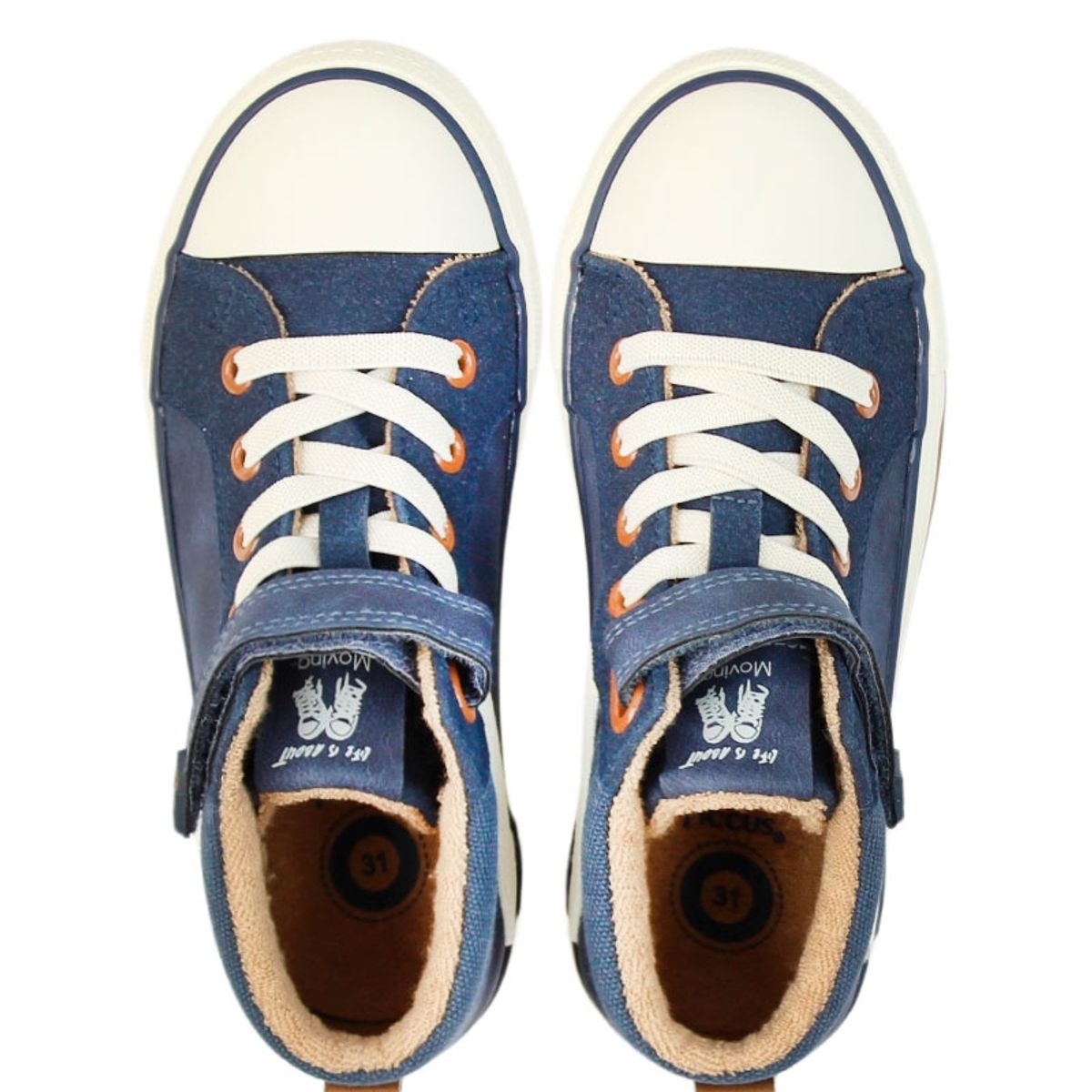 FICCUS - Zapatilla Junior Niño W24 Azul