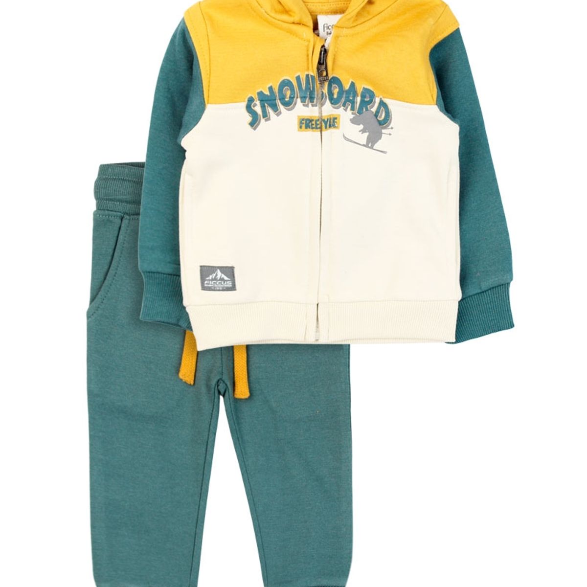 FICCUS - Buzo Bebé Niño Arctic Verde