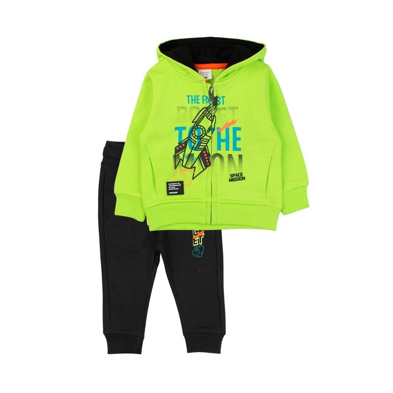 FICCUS - Buzo Bebé Niño Cosmic Verde Lima