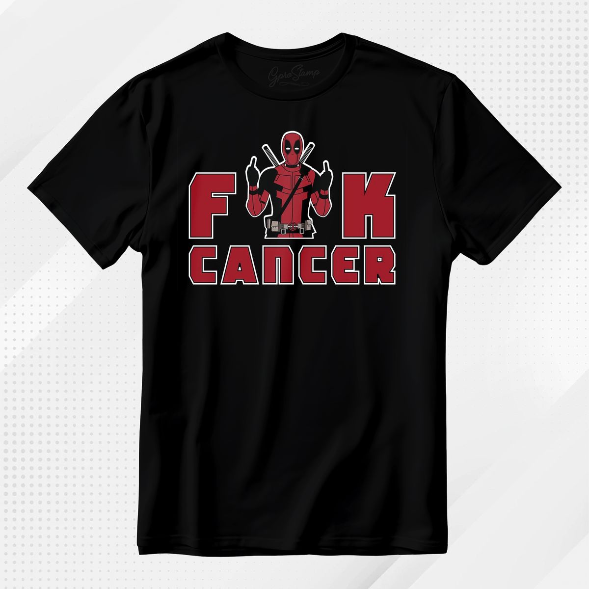 ROLY - POLERA FUCK CANCER DEADPOOL - Gprodis