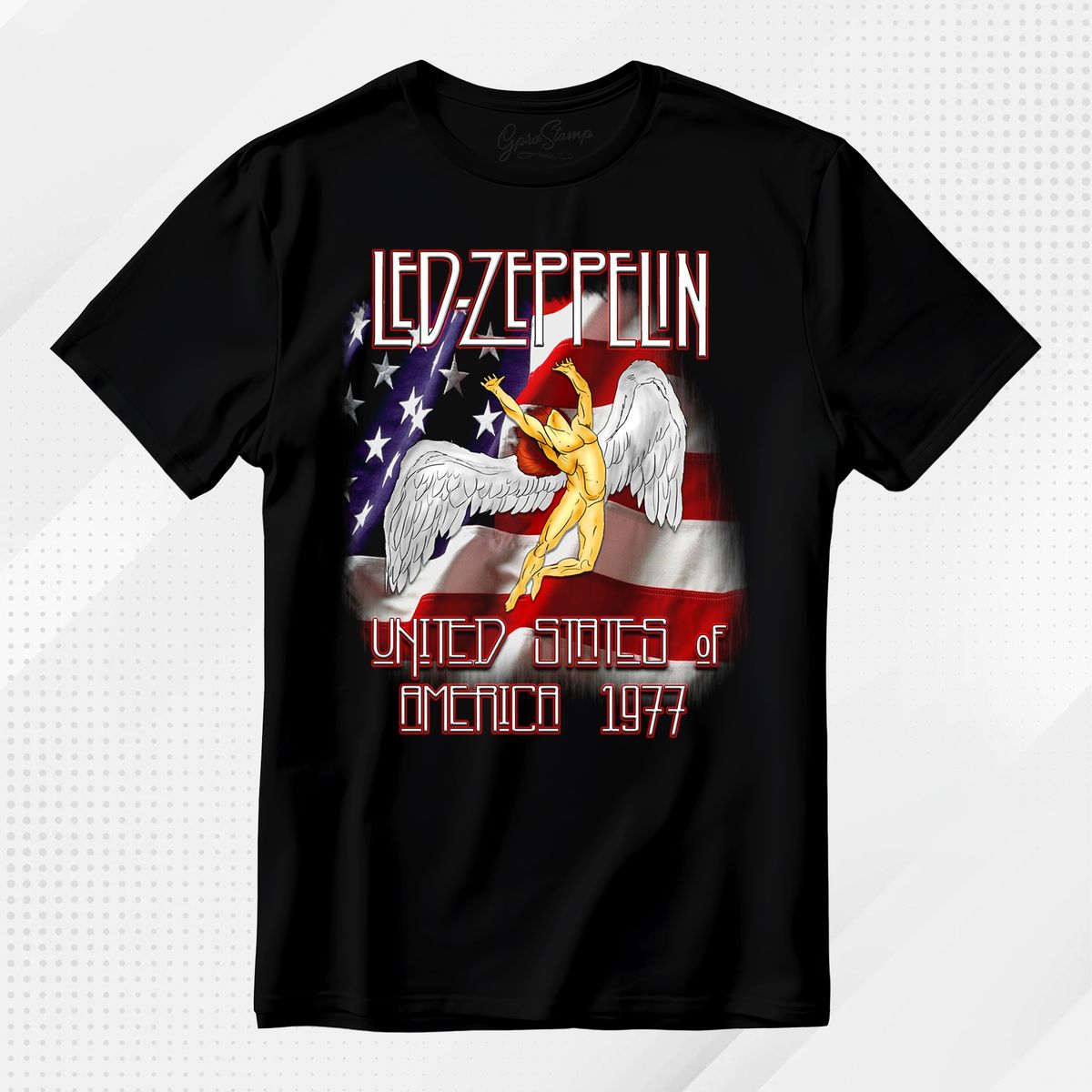 ROLY - POLERA LED ZEPPELIN - 1977 Gprodis