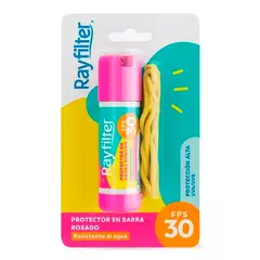 RAYFILTER - Protector Solar en Barra Rosado Fps30 6g Rayfilter.