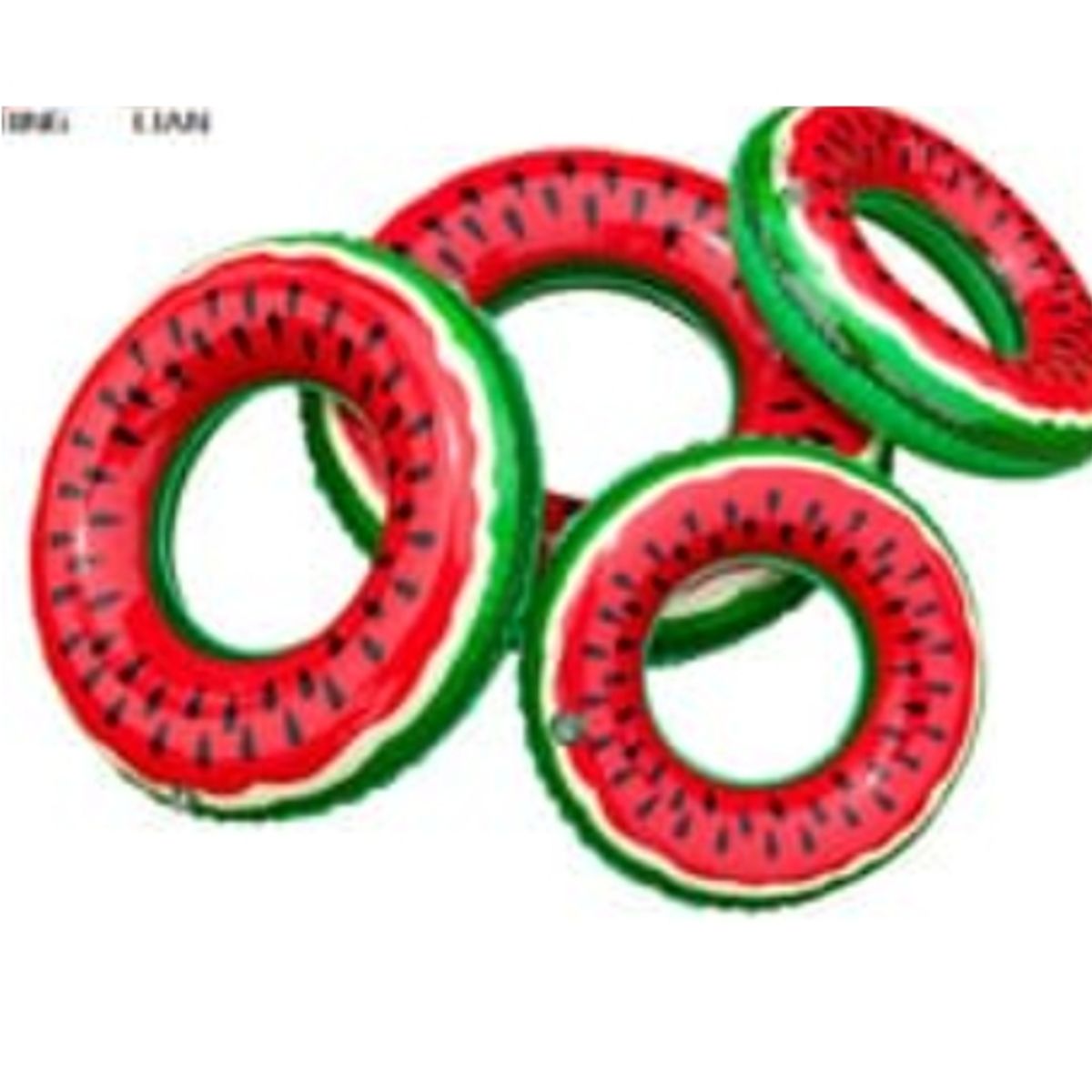 GENERICO - Flotador Anillo Diseño De Sandia 90 Cm