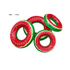 GENERICO - Flotador Anillo Diseño De Sandia 80 Cm