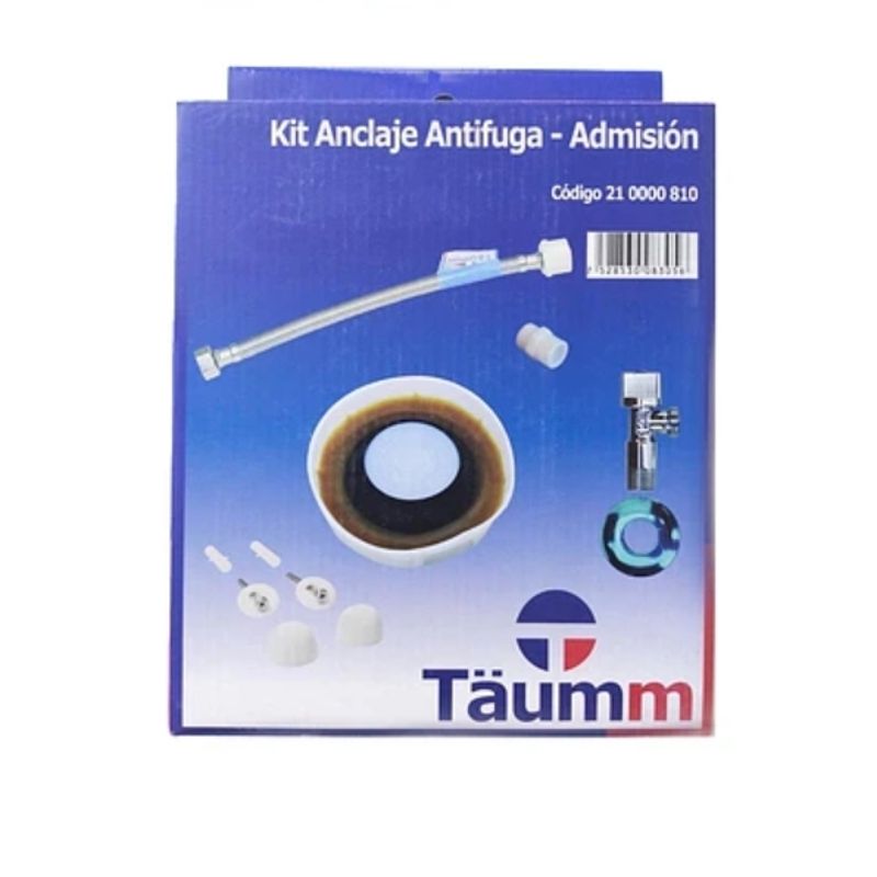 TAUMM - Kit Instalación Wc Anclaje Antifuga Admisión Taumm