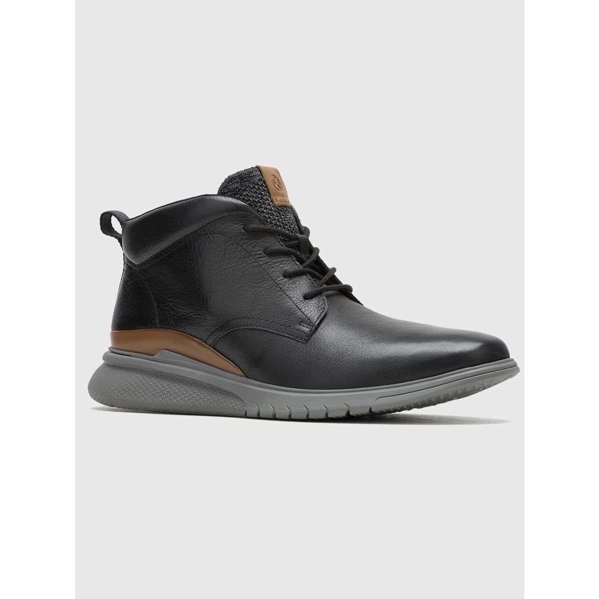HUSH PUPPIES - Botin Cuero Hombre Advance Chukka Negro HUSH PUPPIES