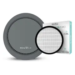 MOUVAIR - Purificador de Aire Om Negro + Filtro H13
