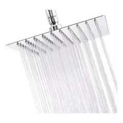 TAUMM - Plato Ducha Cuadrado Acero Inoxidable 25cm