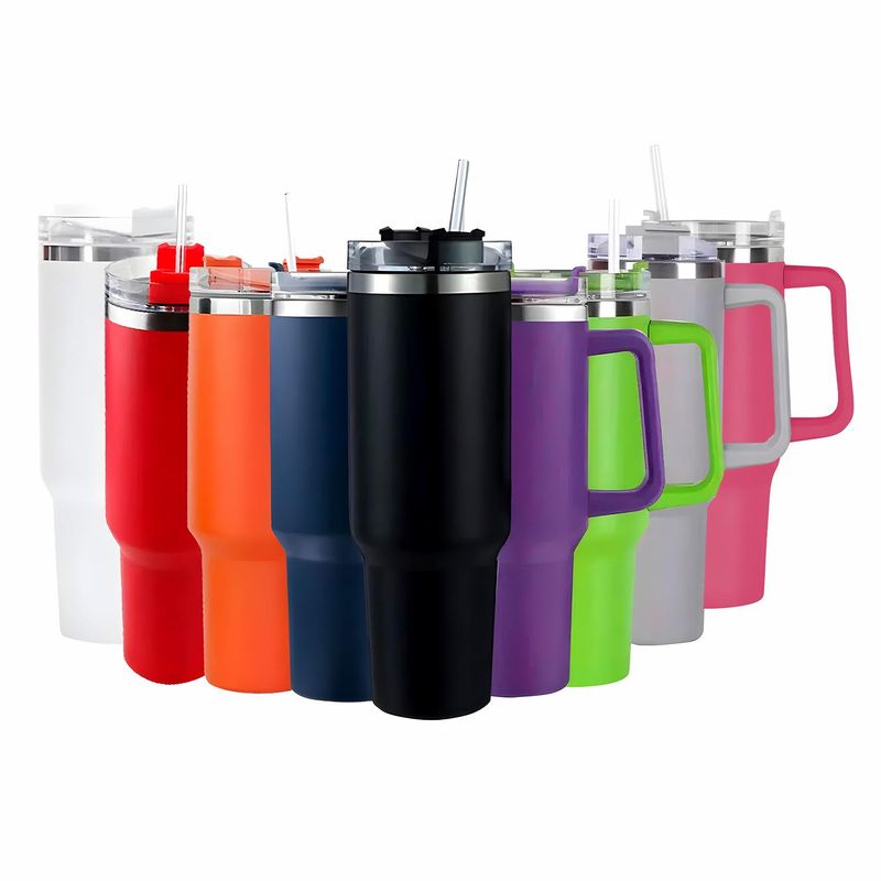 OKAERI - Vaso termico MUG 12l inoxidable frio calor Okaeri - Naranja