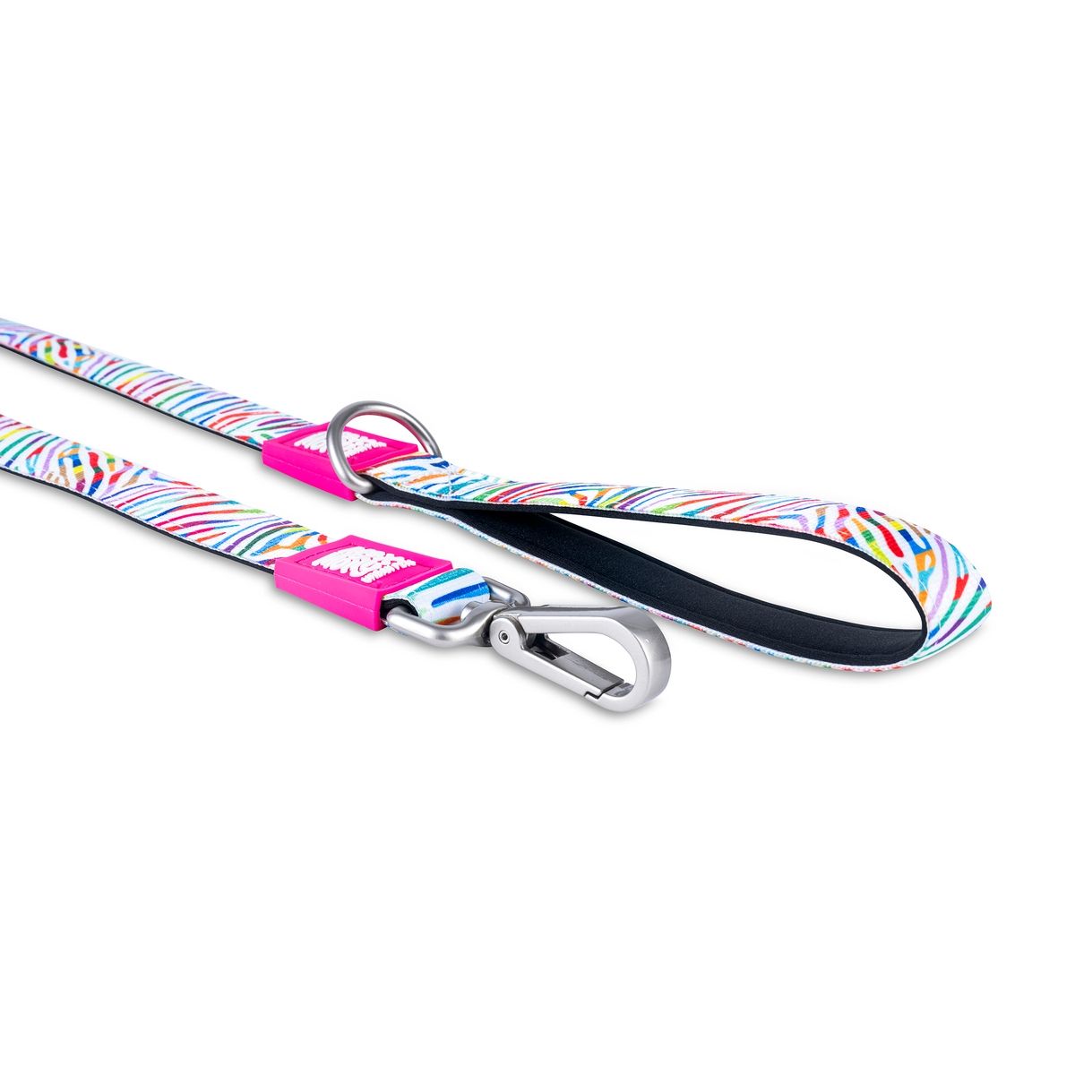 MAX & MOLLY - Correa Perro L Magic Zebra 2,5 cm x 1,2 mt Max and Molly