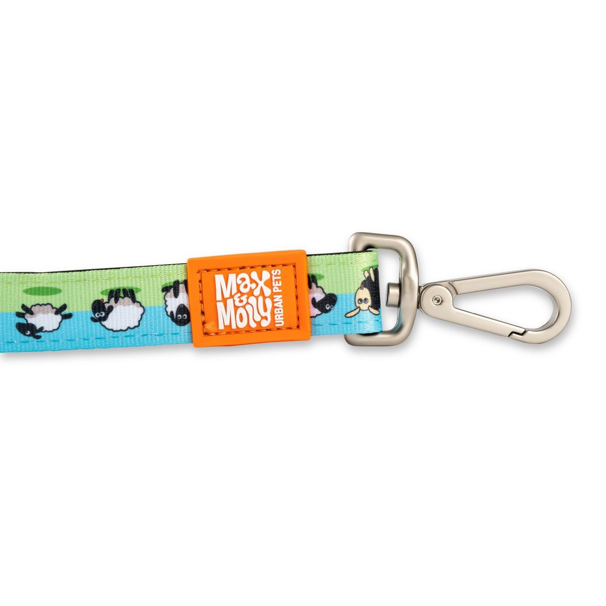 MAX & MOLLY - Correa Perro M Black Sheep 2 cm x 1,2 mt Max and Molly