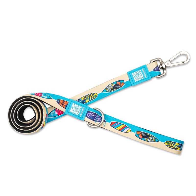 MAX & MOLLY - Correa Perro L Aloha 2,5 cm x 1,2 mt Max and Molly