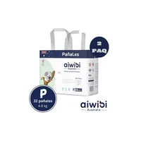 Pañales Aiwibi Ultra Suave P X2 64 Und