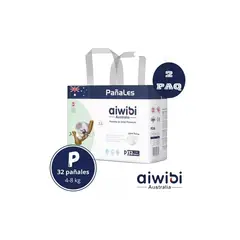 GENERICO - Pañales Aiwibi Ultra Suave P X2 64 Und