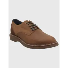 HUSH PUPPIES - Zapato Cuero Hombre Mambo Café