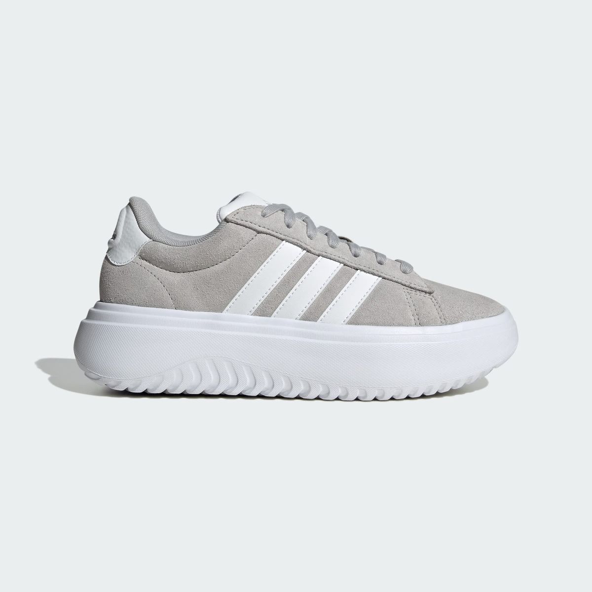 ADIDAS - Grand Court Platform Zapatilla Urbana Mujer Gris Adidas