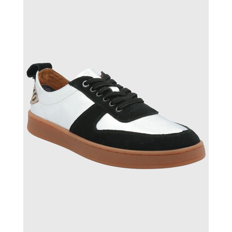 HUSH PUPPIES - Zapatilla Cuero Mujer Lilem Metalizado HUSH PUPPIES