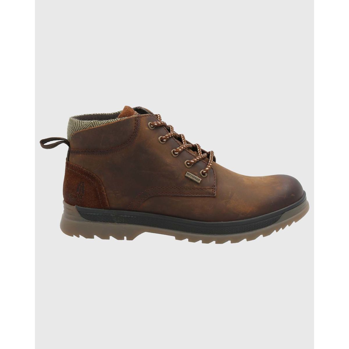 HUSH PUPPIES - Botin Cuero Hombre Boulder Café HUSH PUPPIES