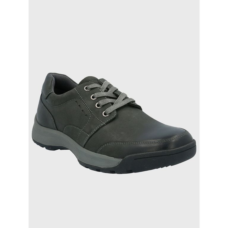 Zapato Cuero Hombre Duran Gris