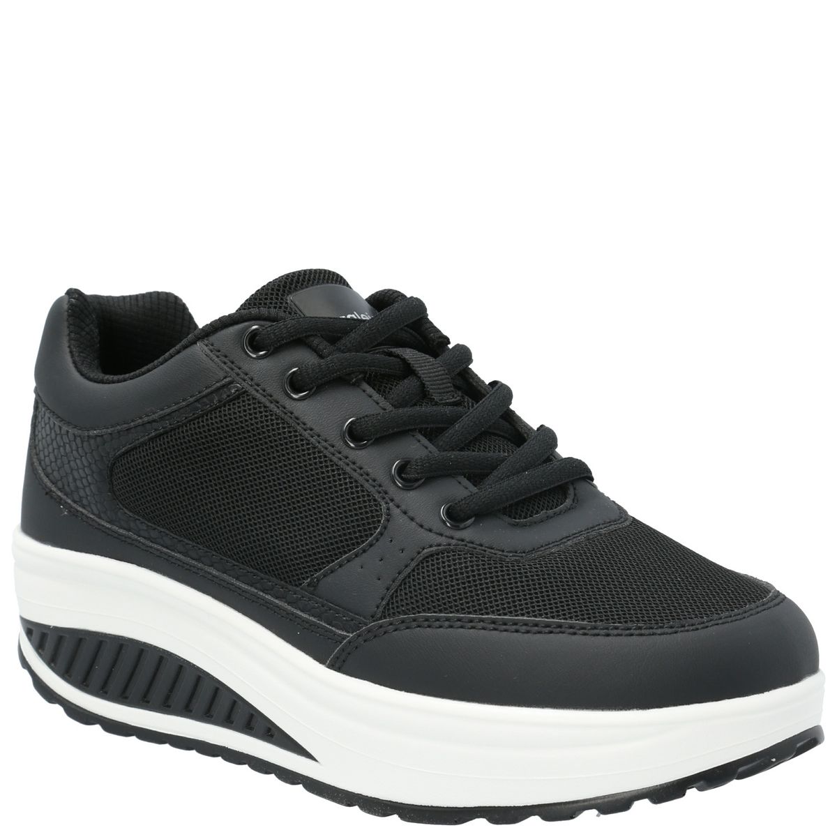 AZALEIA - Zapatilla Mujer Coral Negro AZALEIA