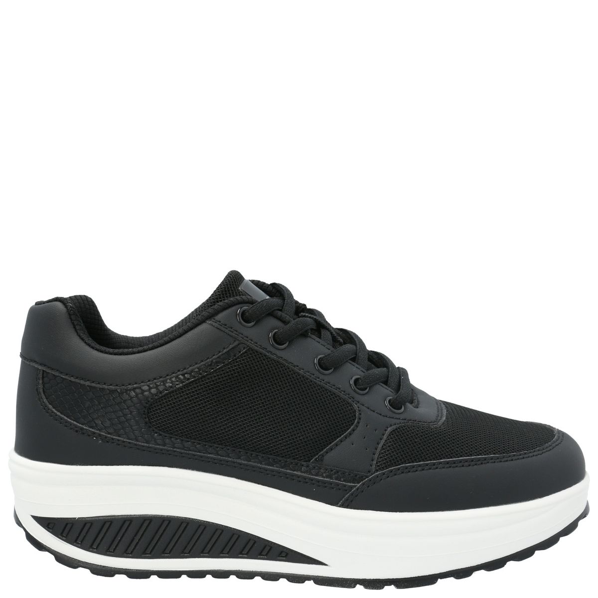 AZALEIA - Zapatilla Mujer Coral Negro AZALEIA