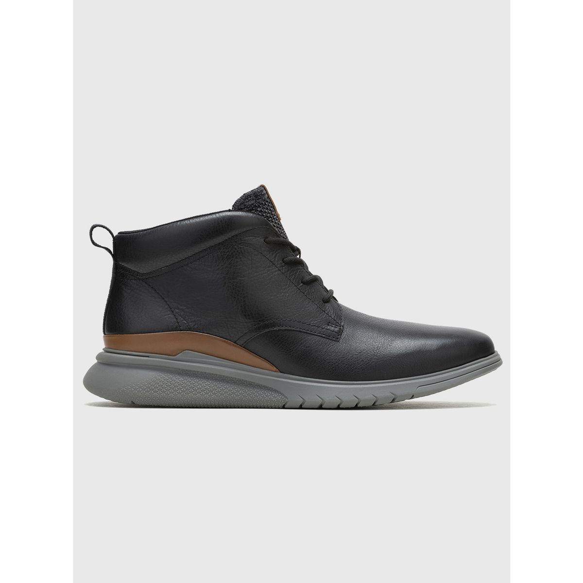 HUSH PUPPIES - Botin Cuero Hombre Advance Chukka Negro HUSH PUPPIES