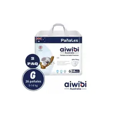 GENERICO - Pañales Aiwibi Ultra Suave G X2 52 Und