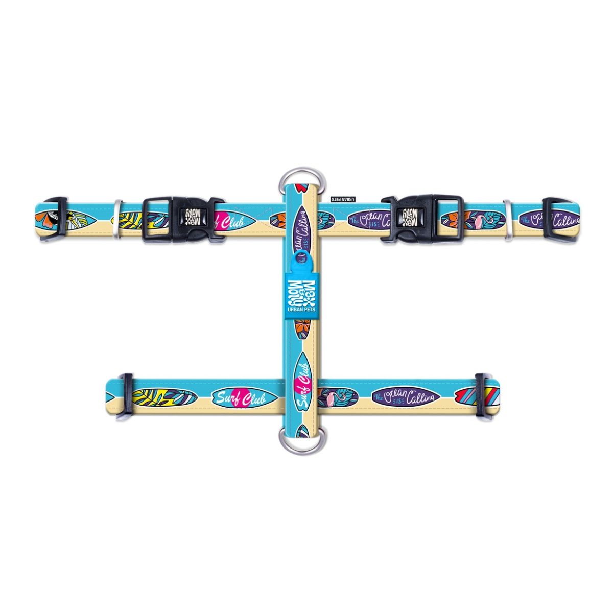 MAX & MOLLY - Arnés Perro Xs 1-7kg Aloha Max and Molly