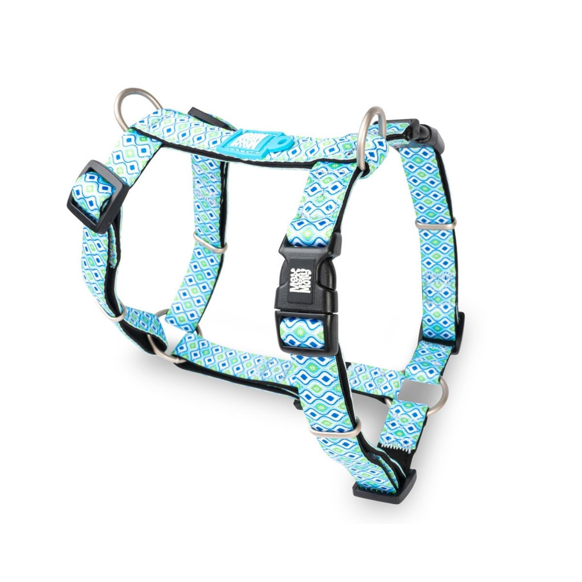 MAX & MOLLY - Arnés Perro M 15-25kg Retro Blue Max and Molly