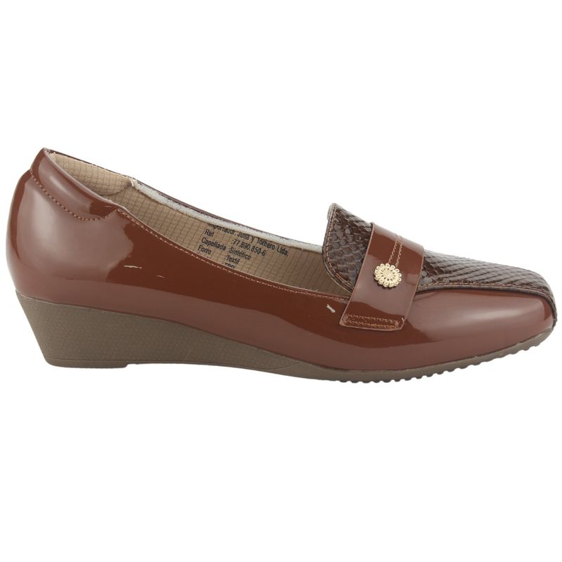 CHALADA - Mocasin Mujer Café Casual Chalada Coles-5