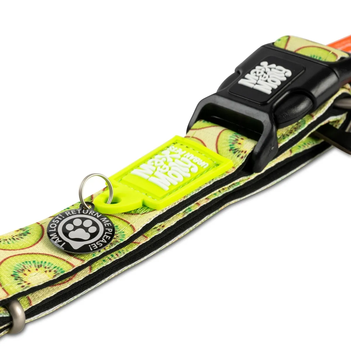 MAX & MOLLY - Collar Perro Xs Smart Id Kiwi 1-7kg Max and Molly