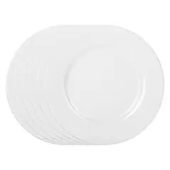 LUMINARC - 24 Platos Bajo 24 cm Vidrio Templado