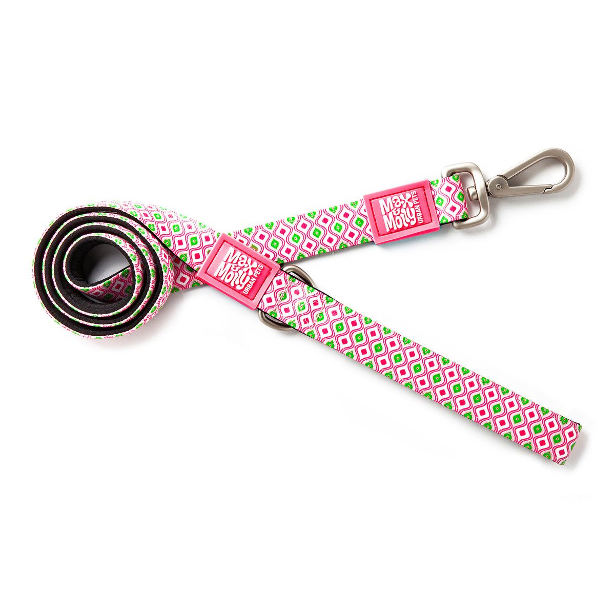 MAX & MOLLY - Correa Perro L Retro Pink 2,5 cm x 1,2 mt Max and Molly