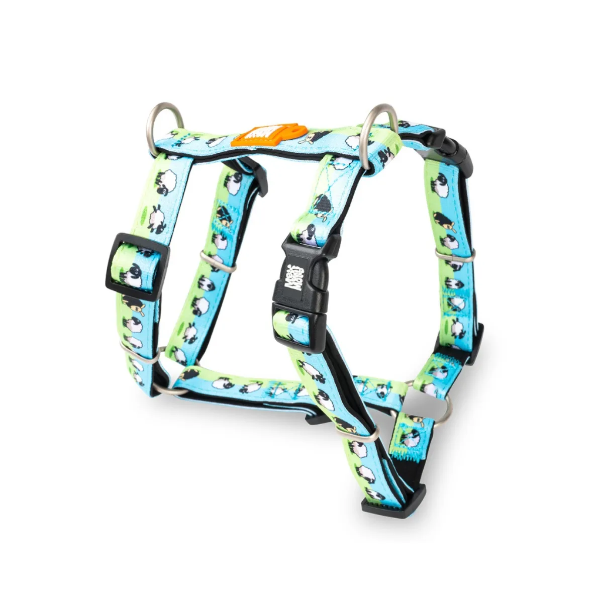 MAX & MOLLY - Arnés Perro L 25-40kg Black Sheep Max and Molly