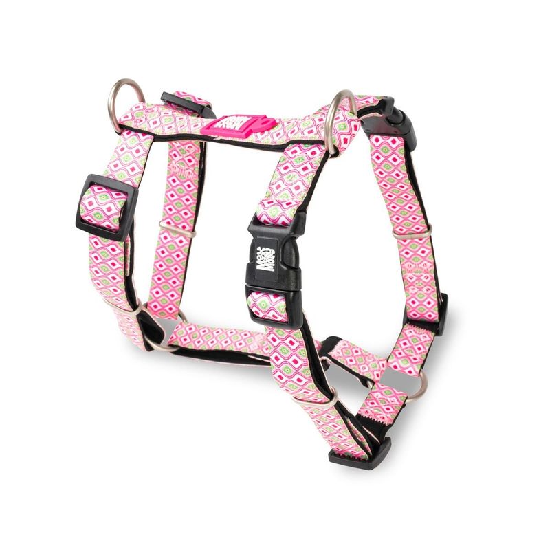 MAX & MOLLY - Arnés Perro L 25-40kg Retro Pink Max and Molly