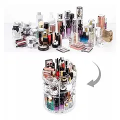 GENERICO - Organizador De Maquillaje Giratorio Lápiz Labial 360