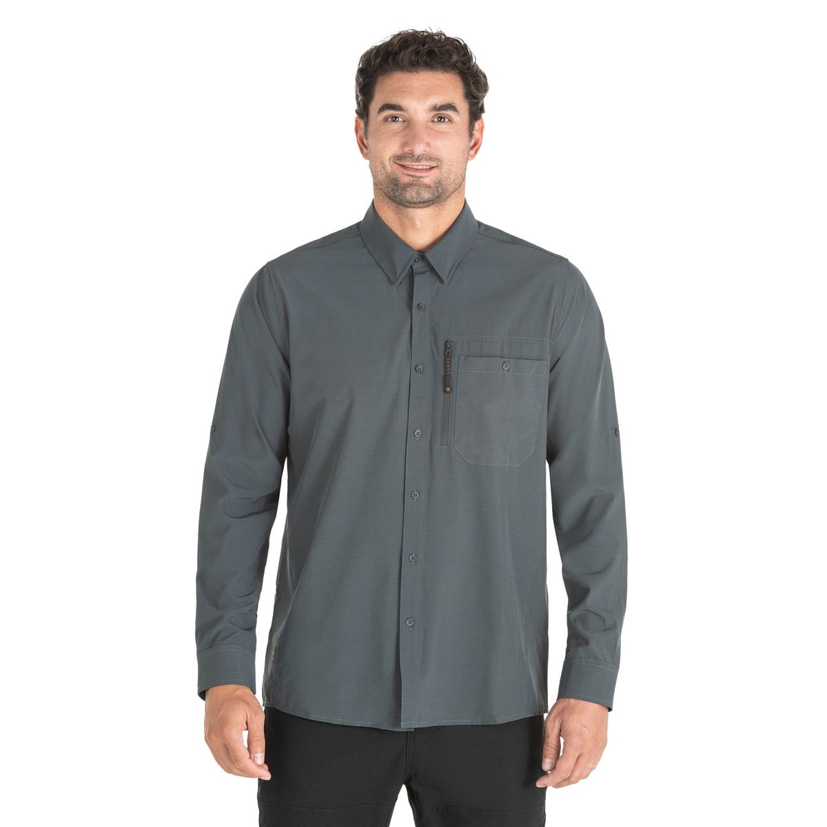 PANAMA JACK - Camisa Hombre Gris Panama Jack
