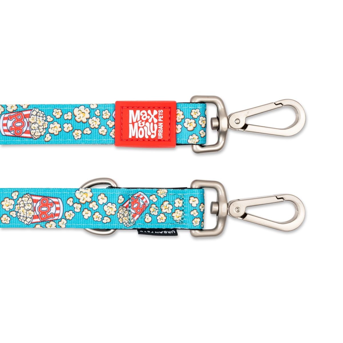 MAX & MOLLY - Correa Perro Multifuncional L Popcorn 2,5cm 2mt Max Molly
