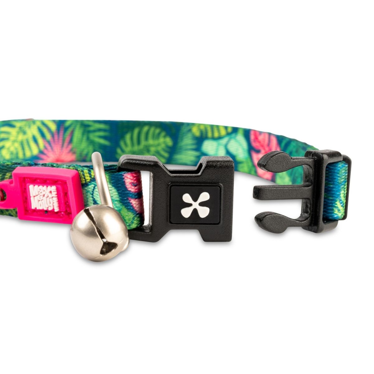 MAX & MOLLY - Collar Gato Smart Id 1-4kg Tropical Max and Molly