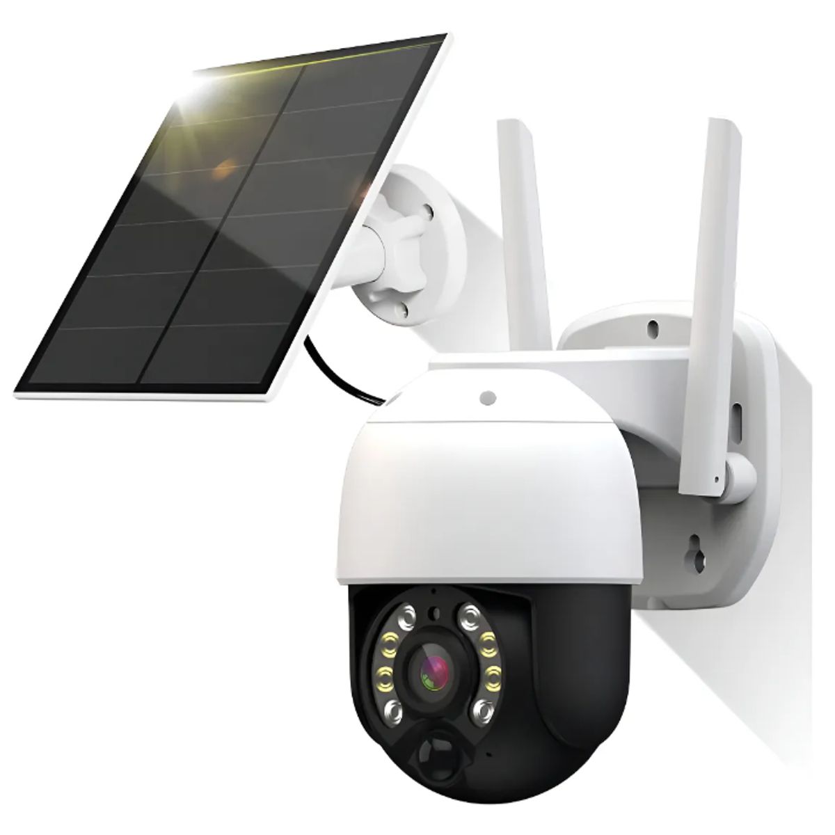 GENERICO - Camara Solar Inteligente Ip Wifi Icsee Exterior Hd 1080p
