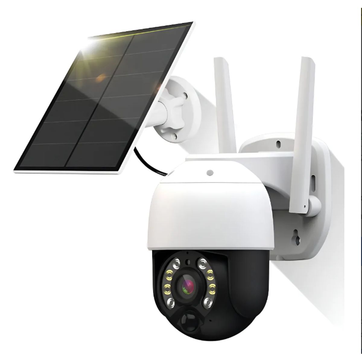 GENERICO - Camara Solar Inteligente Ip Wifi Icsee Exterior Hd 1080p