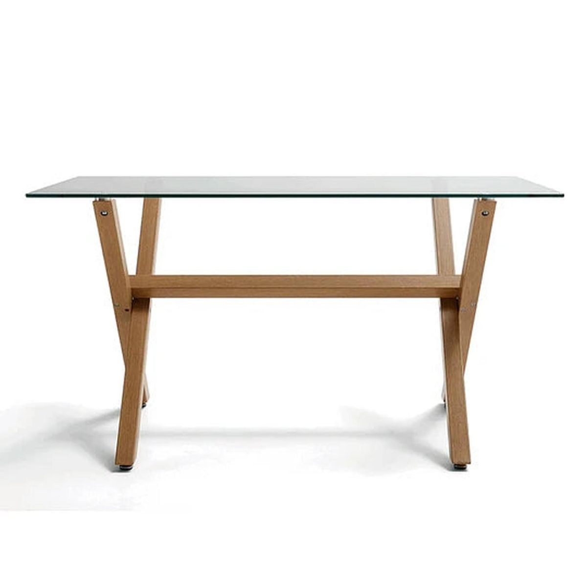 PANDALINO - Mesa Rectangular Xinia 140x 90cm - Vidrio Templado