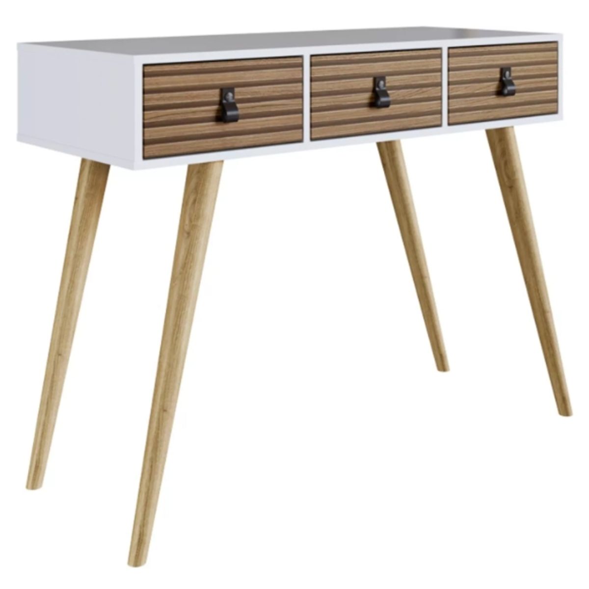 BE DESIGN - ARRIMO AMBER 3 CAJONES BLANCO MATE/BRISE