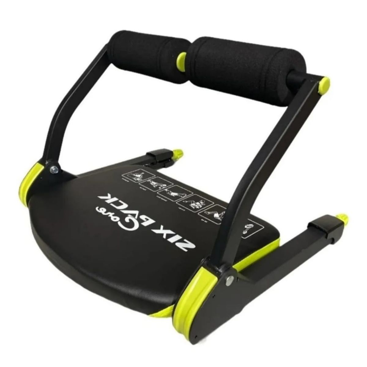 GENERICO - Maquina abdominal multifuncional six pack core 6 en 1