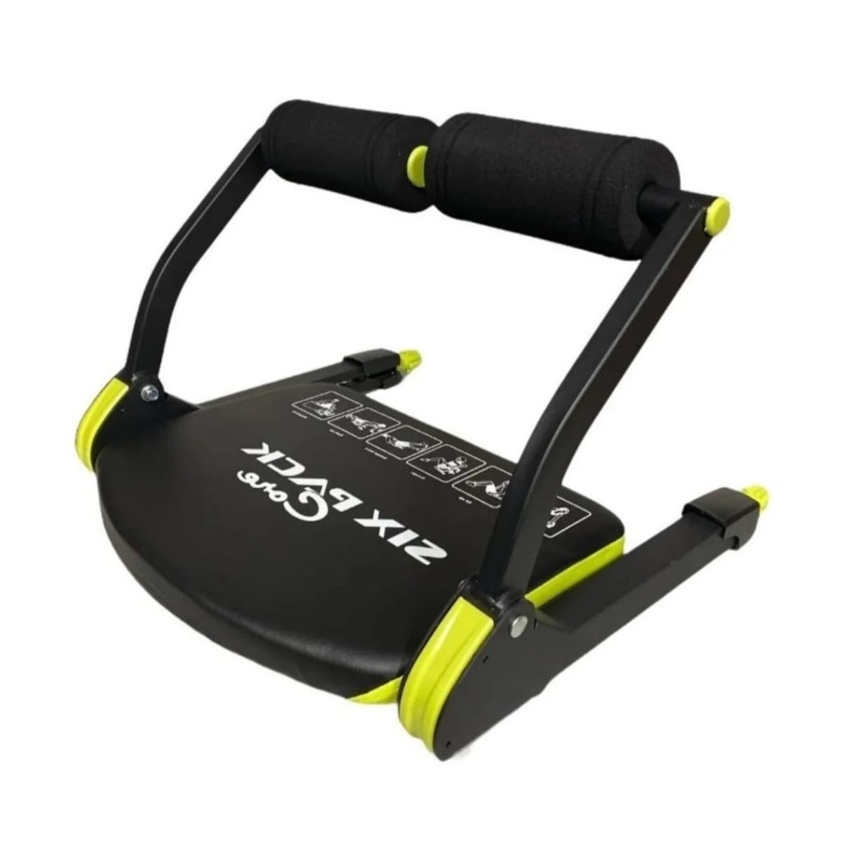 GENERICO - Maquina abdominal multifuncional six pack core 6 en 1